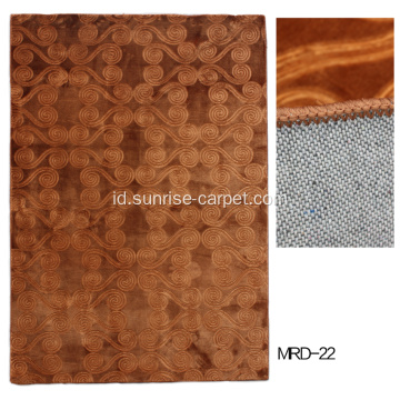 karpet dinding ke dinding dengan embossing